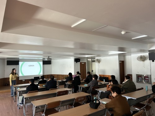 충무동 행정복지센터 2층 교육장 자살예방교육